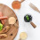 Plato de vidrio multifuncional Prettyui para salsas con asa 5