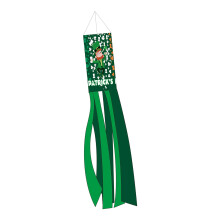 Biruta do Dia de São Patrício com trevo verde, 99 cm (39 polegadas)