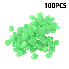 Glow-in-the-Dark Resin Aquarium Stones 100 pcs