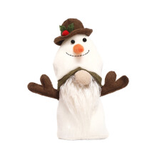 Decorațiune de Crăciun pentru ușa de la intrare, ornament cu pitic Rudolph