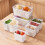 Double-Layer Plastic Washing Basket for Kitchen Sink 1