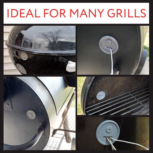 4er-Pack BBQ-Grillthermometer-Sondendichtung