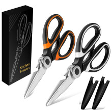 KQJQS Kitchen Scissors Set Stainless Steel 2PCS