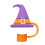 Halloween silicone straw cover cap 1 pc 1
