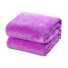 Meiiso fleece blanket throw purple micro plush 50x60 inches