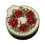 Christmas cookie tin round metal gift box 1 piece 1