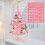 Viflosae Christmas Mini Tree 24" Flocked with Berries and 7