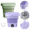 Draagbare wasmachine, opvouwbare mini-wasdroger 3