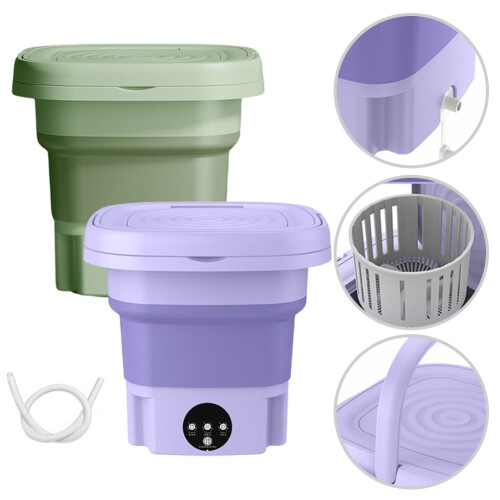 Draagbare wasmachine, opvouwbare mini-wasdroger 2