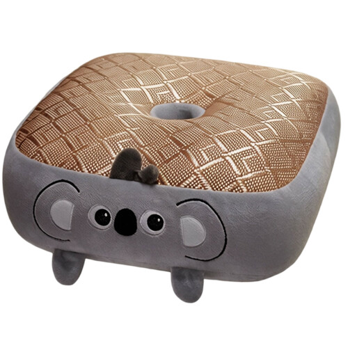 Portable And Airy Round Cushion Great For Picnics-C