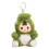 Playful Mini Dinosaur Keyring Soft Plush Touch Design-Green 1