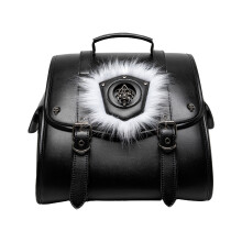 Biker Saddlebag PU Leather Strong Travel Storage Long Distance