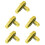 10Pcs Durable Yellow Polyester Lifting Straps for Hoist and Winch Use 5