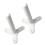 Space Saving Cutting Disc Keeper Features Strong Plastic-White 1
