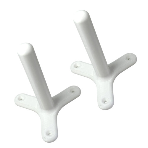 Space Saving Cutting Disc Keeper Features Strong Plastic-White