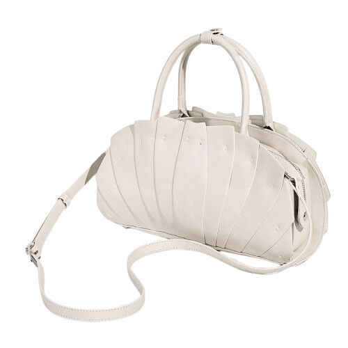 Eigentijdse schoudertas Mode PU lederen handtas-Beige