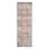Runner Rug Brick Red Vintage Distressed 2 ft x 6 ft 3