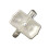 Modischer quadratischer Tellerring, Statement-Fingerring mit 1