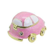Multifunktionale Miniatur-Autobox, handgefertigter-Rosa