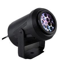 Projecteur de neige LED pour scène, flocons de neige blancs