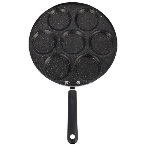 7-Compartment Egg & Pancake Pan – Aluminium