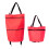 Chariot de courses pliable, sac à provisions portable 3
