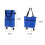 Chariot de courses pliable, sac à provisions portable 4