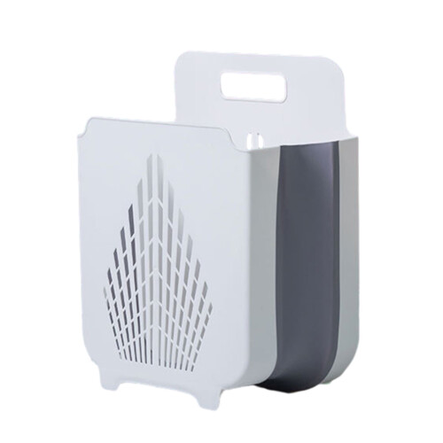 Wall-Mounted Laundry Hamper Plastic Folding 1 Unit 1
