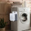 Wall-Mounted Laundry Hamper Plastic Folding 1 Unit 4