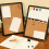 Desktop-Pinnwand aus Holz, Kork-Pinnwand,-Kork-Whiteboard-Split 6
