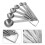 Measuring Spoons Stainless Steel Set of6 3