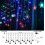 Snowflake Window Curtain Lights 11.5ft 96 LED 5