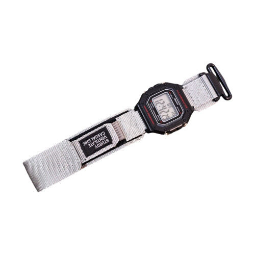 Strong Hook And Cycle Wristband Comfortable For Wearable-Gray