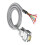 Heavy Duty DB9 RS232 9Pin Extension Cable-Single malecable wi 1
