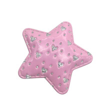 Trendy Star Pattern DIY Headband Cover For Gaming Headsets-Pink