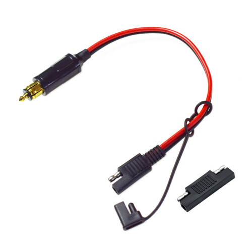 Robustes 14AWG SAE-zu-DIN-Stecker-Stromkabel für-30cm