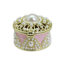 Étui à bijoux Portable de voyage, belle boîte à bijoux,-ROSE