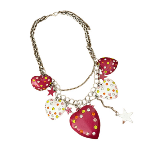Unique Vintage Inspired Layering Chain Necklace Accessory For