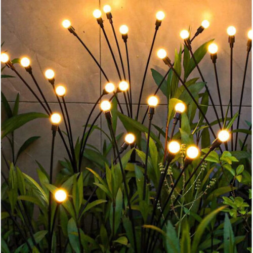 Solar-LED-Gartenleuchten, warmweiß, 8er-Pack 1