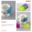 Set di accessori per il tè con tazza, porta bustine, gancio per tazza e 3