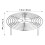 Stainless Steel Steamer Rack Round 10-inch 5