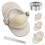 Dumplingpressset med 3 formar, 3 utskärare och sked 2