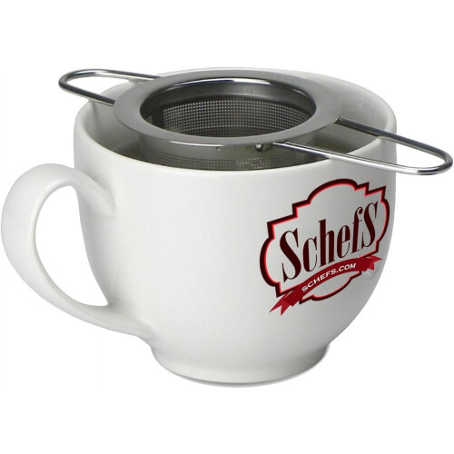 Premium Stainless Steel Tea Infuser for Loose Leaf Tea - 1 2