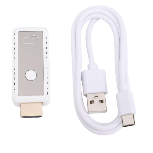 2-in-1 HD-Multimedia-Sender und -Empfänger 4K Weiß 1