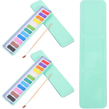 Wasserfarben-Set Mit Malwerkzeugen Und Mischkarte Für DIY-