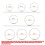 Silikon gummipackning för tryckkokare 18-32cm 3