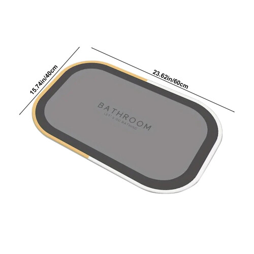 Antislip badkamermat, dik, absorberend, sneldrogend 2