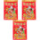 3Pièces Calendrier Traditionnel Chinois 2023 Rouge Pour 2