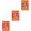 3Pièces Calendrier Traditionnel Chinois 2023 Rouge Pour 4