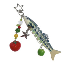 Unique Animated Fish Shaped Key Holder Available In 5-Green
